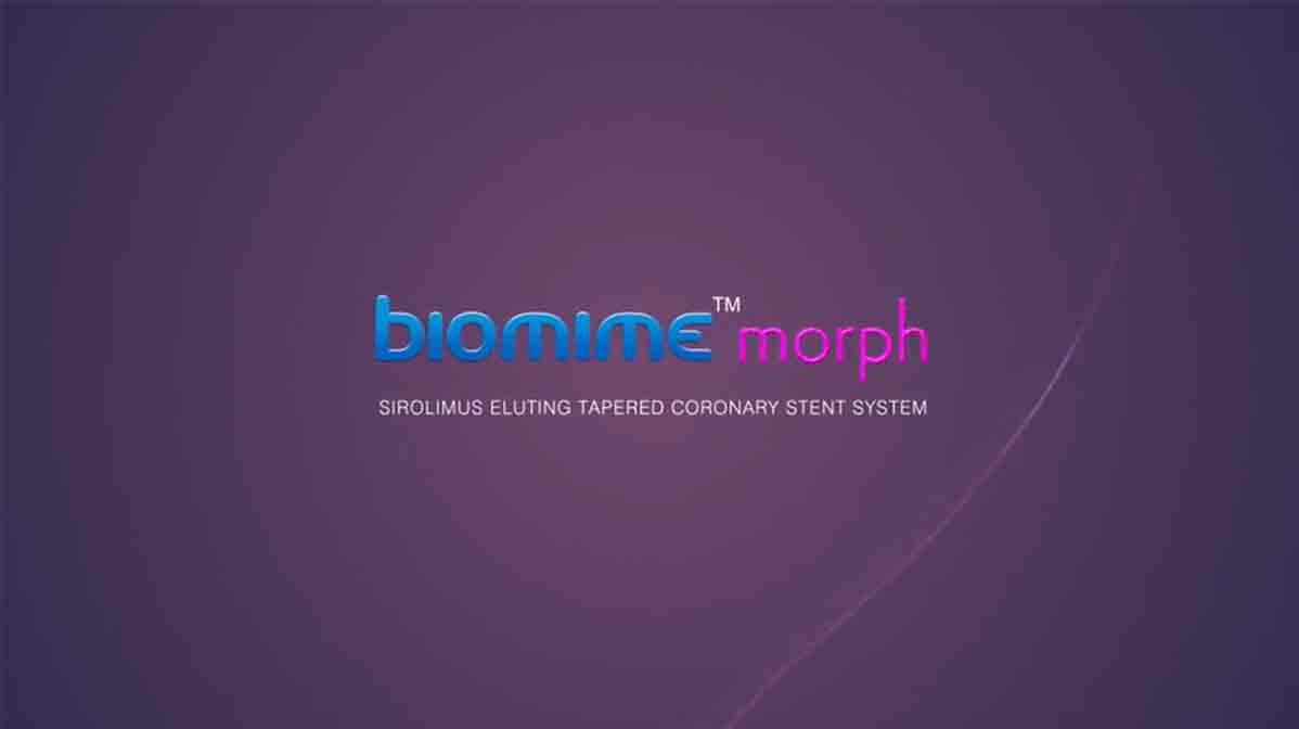 ویدیو استنت دارویی BioMime Morph