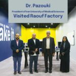 Dr. Pazouki Visited Raouf Factory