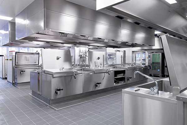 تجهیزات چهارگانه بیمارستانی آشپزخانه صنعتی