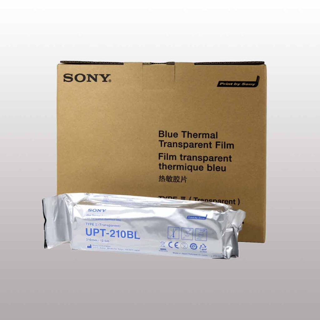 فیلم حرارتی آبی شفاف UPT-210BL